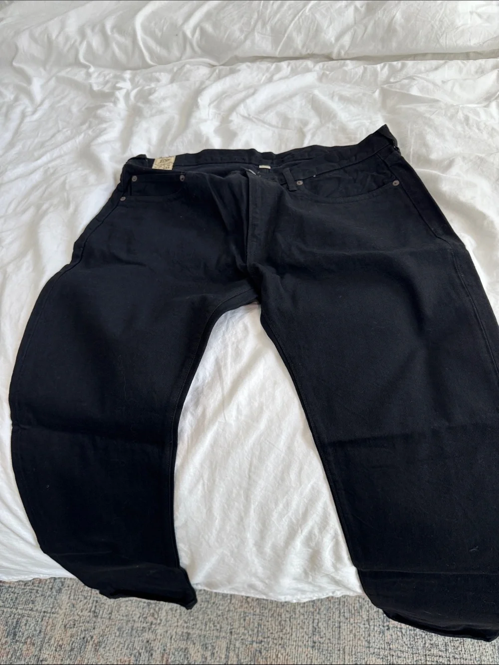 J. Crew Men's Black Slim Fit Jeans
